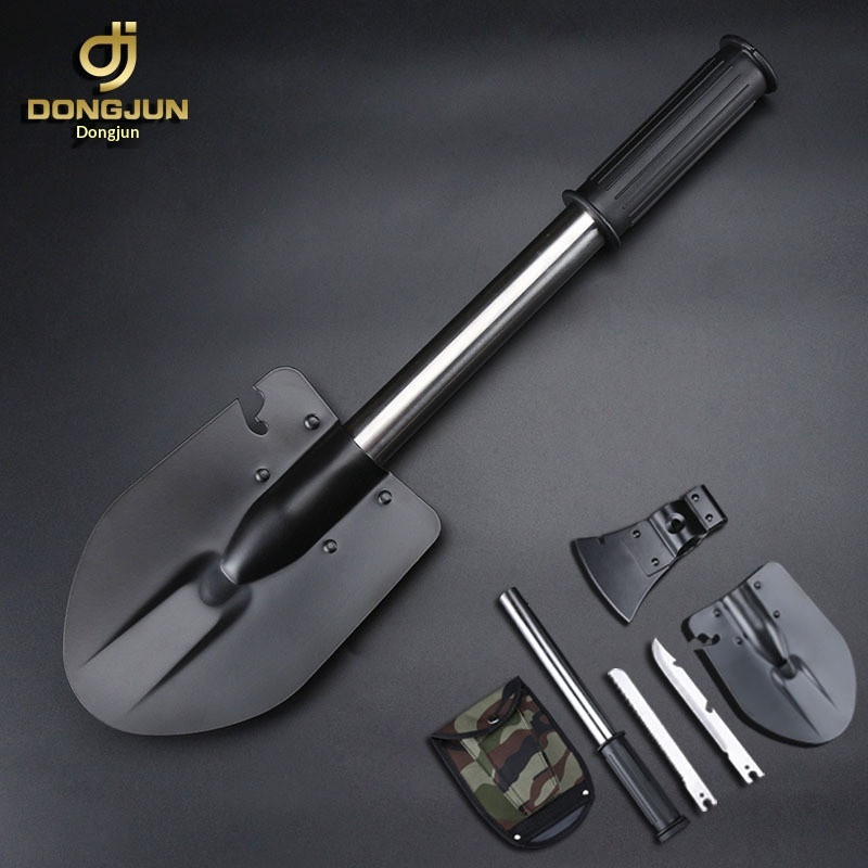Outdoor Adventure Farm - Pelle pliable multifonctionnelle pour l'extérieur, houe