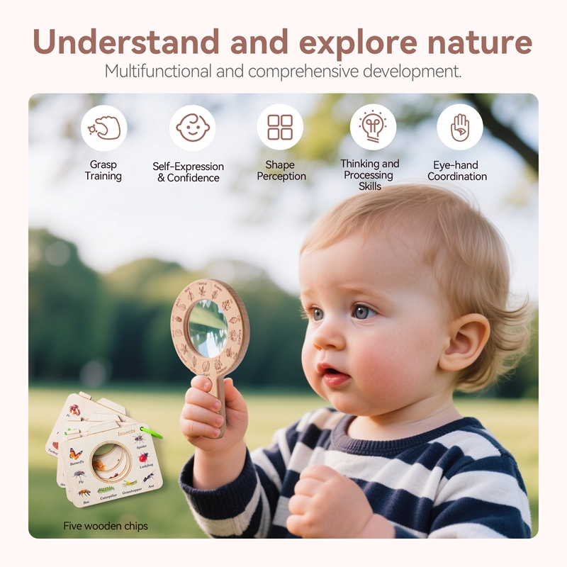 Loupe en bois, jouet d'extérie - Outdoor Adventure Learning avis et prix