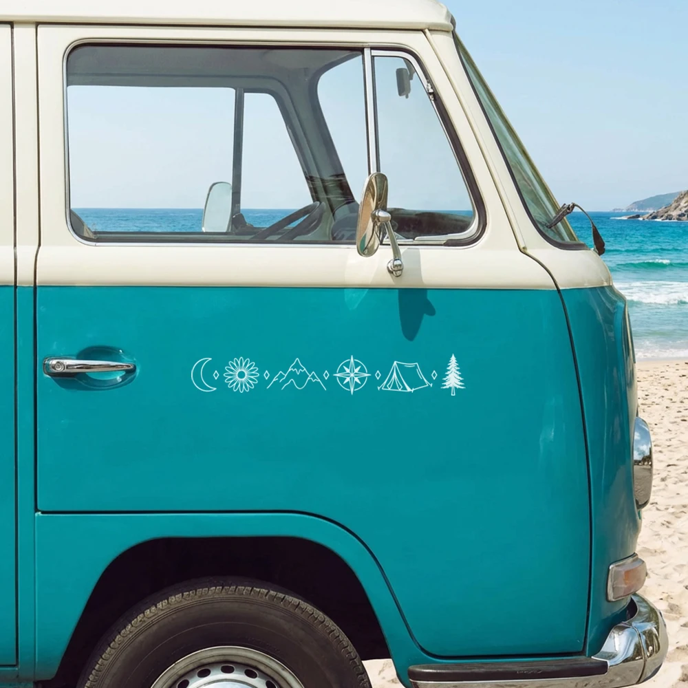 Autocollants de voiture de con - Outdoor Adventure Vans avis et prix